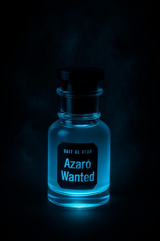 Azaro Wanted 🔥 by Bait Al Atar – Bold, Fresh & Irresistible 💙✨          Ask ChatGPT